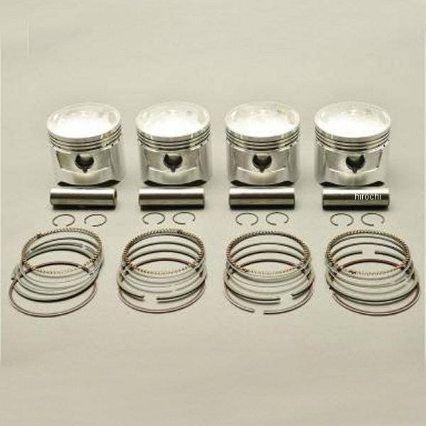 MRS-Z4-E004 エムテック中京 キャスティングピストンキット 0.5mmオーバーサイズ Z400FX