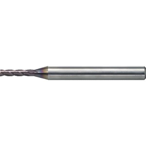 MS4JCD0400 672-0633 4枚刃エクスター汎用 超硬スクエアエンドミルセミロング刃長(J)4mm