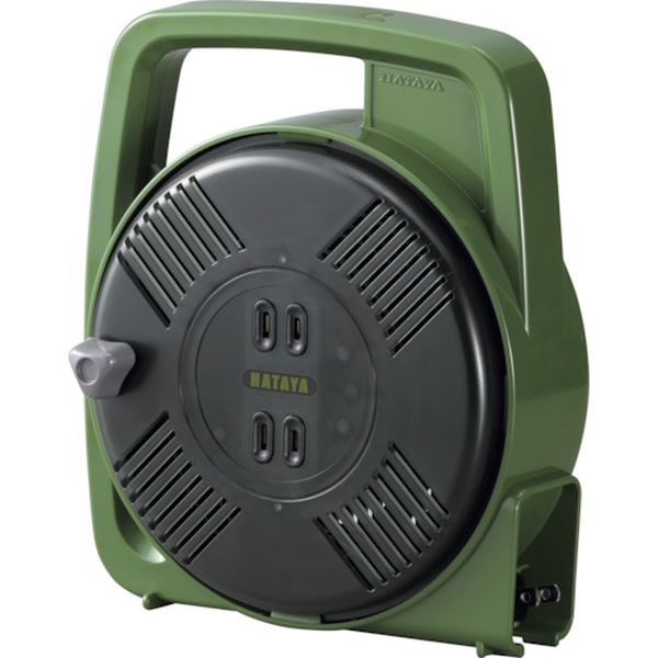 MS8OG 254-3897 (株)ハタヤリミテッド ハタヤ マックリール(オリーブグリーンシリーズ)