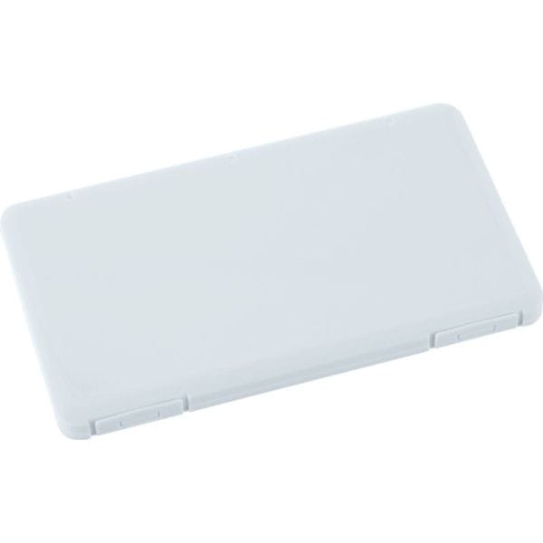 MSCW トラスコ中山(株) TRUSCO 携帯用樹脂製マスクケース 190X110X12mm ホワイト