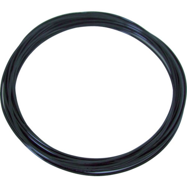 MTP10100 千代田通商(株) チヨダ ポリウレタンチューブ メガタッチチューブ 外径10mm/全長100m 黒 黒