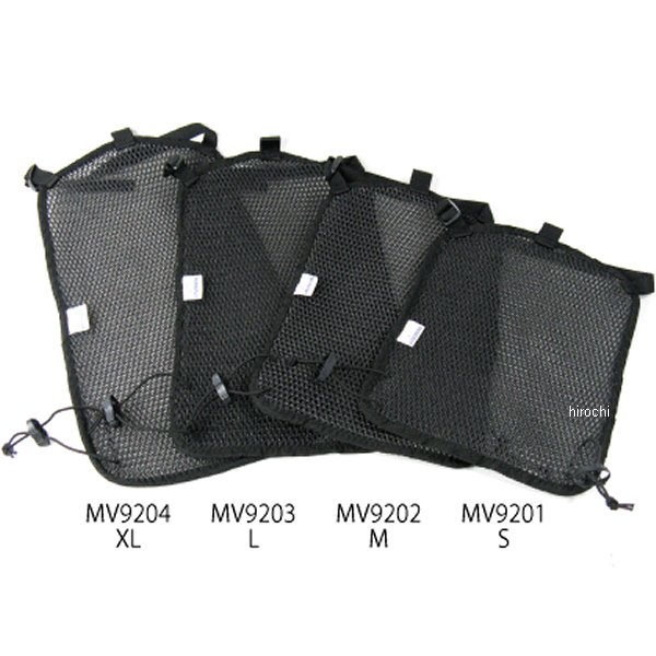 MV9204 ラフ&ロード ミネルヴァ エア メッシュ パネル 黒 XLサイズ