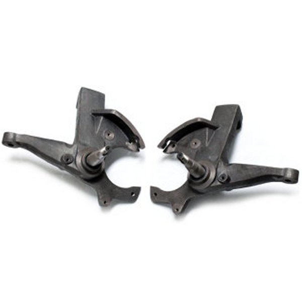 MaxTrac 92-98 GM C1500/2500 2WD Standard Cab 5/6 Lug 2in フロント Lowering Spindles