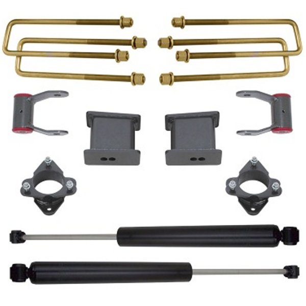 MaxTrac 07-16 GM C1500 2WD w/Cast Steel Susp. 5in リア Lift Kit