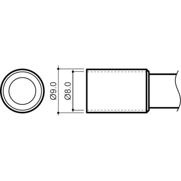 N404 824-8370 白光(株) 白光 ノズル 8mm