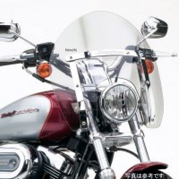 N21720A National Cycle Switchblade Short ウインドシールド スモーク 84年-12年 ハーレー FXST ソフテイル