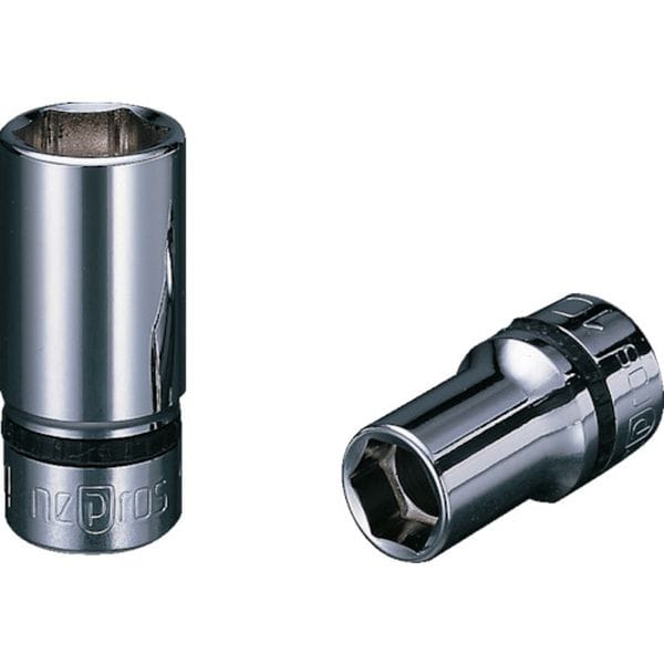 NB3M18 9.5sq.セミディープソケット(六角) 対辺寸法18mm 差込角9.5mm 全長40mm