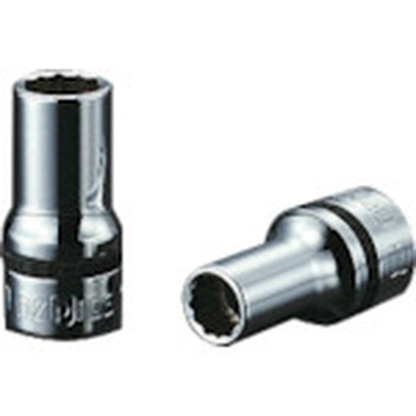 NB3M19W 9.5sq.セミディープソケット(十二角) 対辺寸法19mm 差込角9.5mm 全長40mm