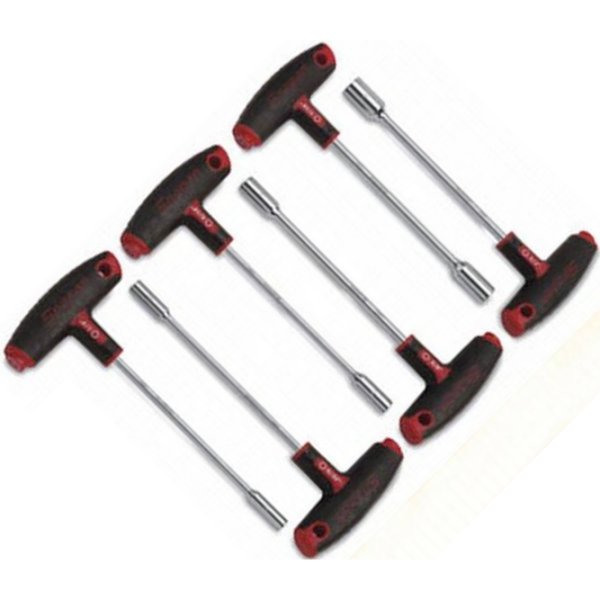 NDSG932 スナップオン Snap-on エルゴノミクスハンドル ソフトグリップ ナットドライバー 9/32インチ 6-3/8インチ レッド