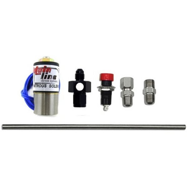 Nitrous Express Nitrous Purge バルブ (6AN Manifold Push Button and Vent Tube)