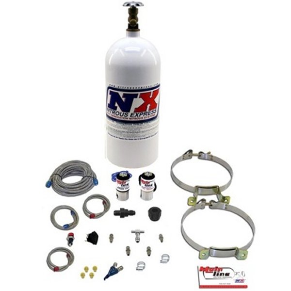 Nitrous Express Mainline EFI シングル Nozzle Nitrous キット w/10lb ボトル