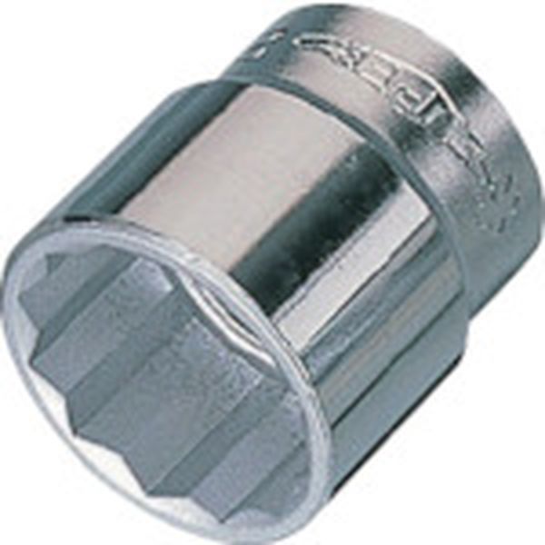 NHS417 (株)スーパーツール スーパー ソケットレンチ用ソケット12角(差込角12.7mm)六角対辺17mm