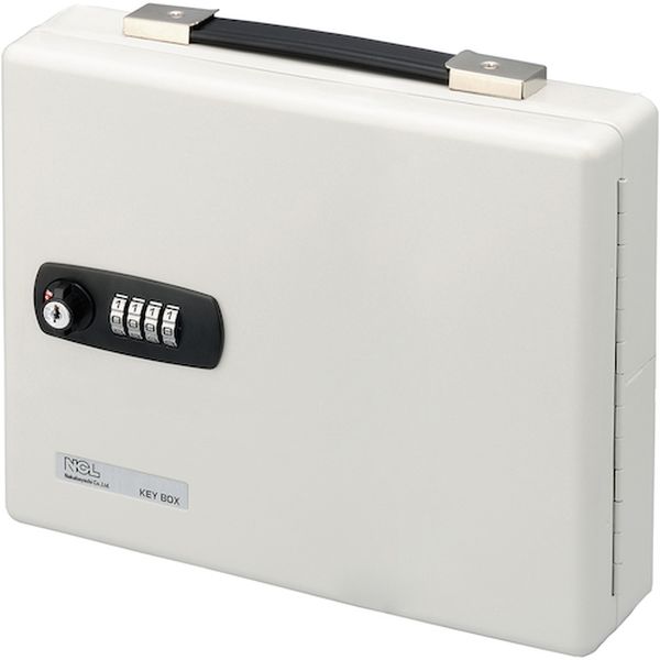 NKBDE28 509-8541 ナカバヤシ(株) ナカバヤシ ダイヤル式キーボックス ヨコ型 28個収容