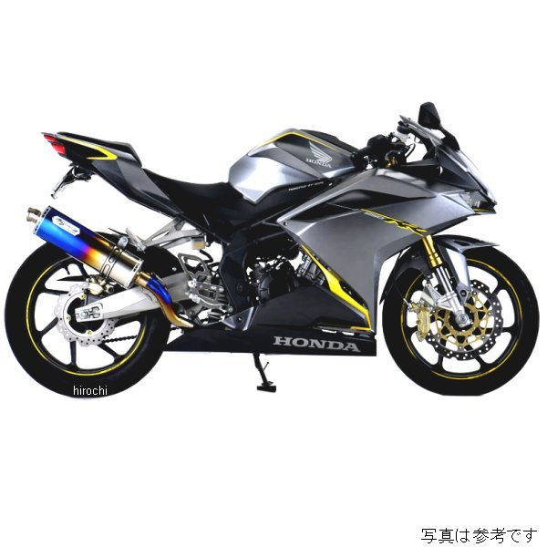NMS032SGTMH-CLK ノジマエンジニアリング GTミドル スリップオン HEAT-チタンサイレンサー 17年-19年 CBR250RR