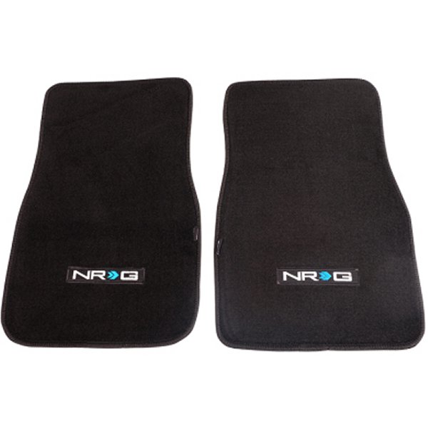 NRG フロアマット - Universal (NRG Logo) - 2pc.