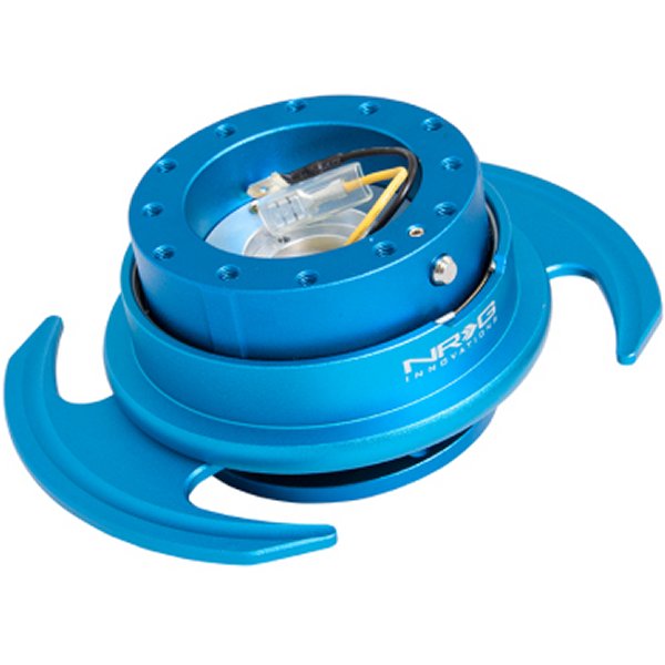 NRG Quick Release Kit Gen 3.0 ブルー Body / Blue Ring w/Handles