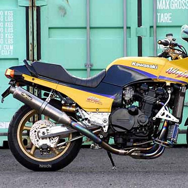 NTPX604VTI ノジマエンジニアリング フルエキゾースト FASARM R チタン 4-1SC GPZ900R チタン
