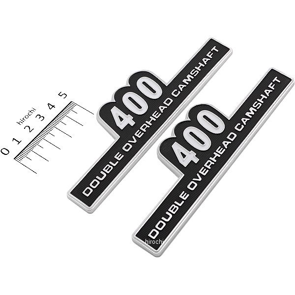 O91-6313 マッドマックス MAD MAX サイドカバーエンブレム 400 左右セット