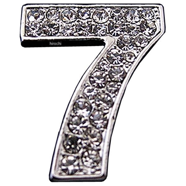 O98-2004-7 マッドマックス MAD MAX 立体クリスタルエンブレム 数字7