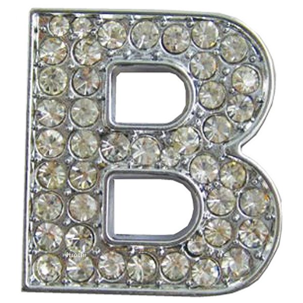 O98-2004-B マッドマックス MAD MAX 立体クリスタルエンブレム アルファベットB