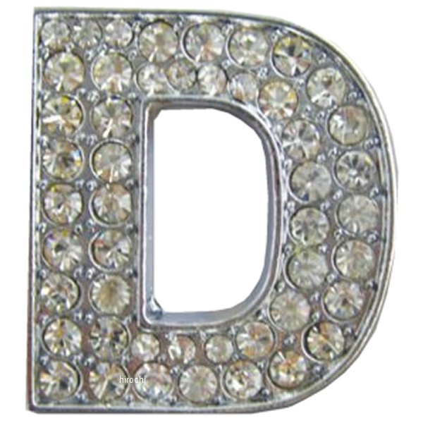 O98-2004-D マッドマックス MAD MAX 立体クリスタルエンブレム アルファベットD