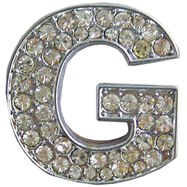 O98-2004-G マッドマックス MAD MAX 立体クリスタルエンブレム アルファベットG