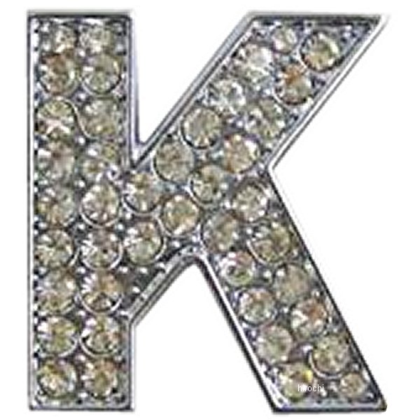 O98-2004-K マッドマックス MAD MAX 立体クリスタルエンブレム アルファベットK