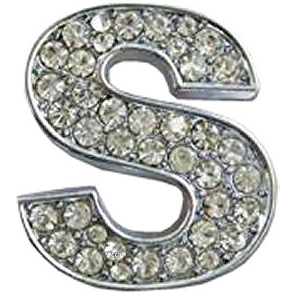 O98-2004-S マッドマックス MAD MAX 立体クリスタルエンブレム アルファベットS