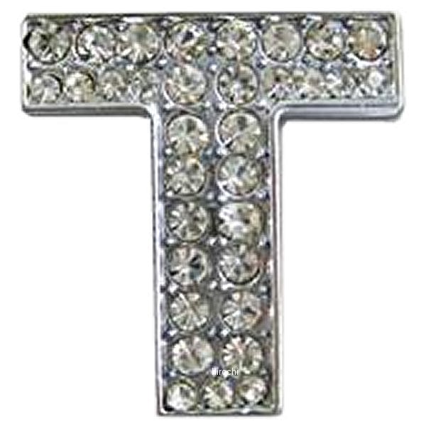 O98-2004-T マッドマックス MAD MAX 立体クリスタルエンブレム アルファベットT