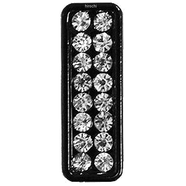 O98-2005-I マッドマックス MAD MAX 立体クリスタルエンブレム アルファベットI 黒