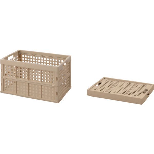 OCOD52BE アイリスオーヤマ(株) IRIS 285823 おりたたみコンテナ OC-OD52 ベージュ