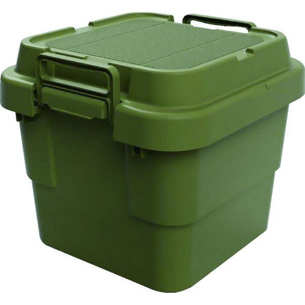 ODCF30 207-3997 トラスコ中山(株) TRUSCO トランクカーゴ フラット天板仕様 30L ОD色