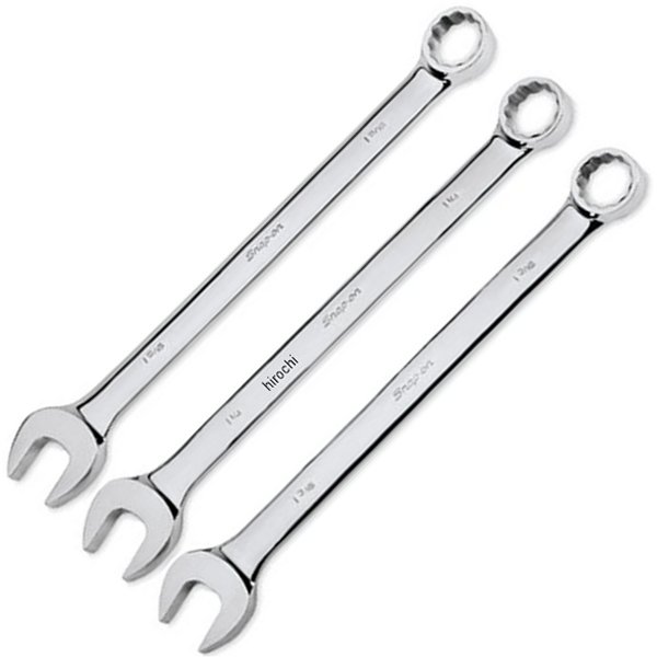 OEX703K2 スナップオン Snap-on レンチ フランクドライブ コンビネーション 12ポイント (3個セット) (1 3/8" to 1 1/2")