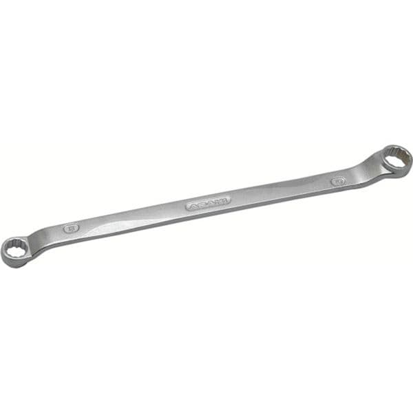OL1719 472-0539 旭金属工業(株) ASH レボウェーブ両口めがねレンチJIS17X19mm