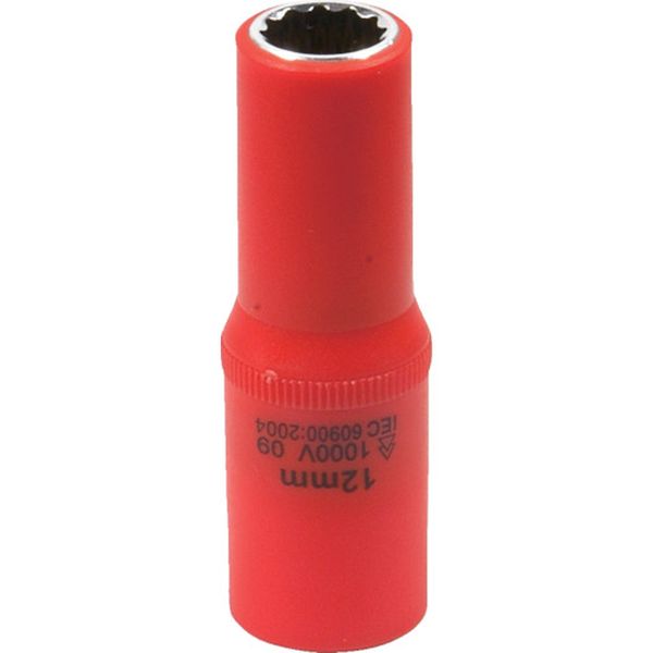 OLC652012A スナップオン・ツールズ(株) Tech-EV 絶縁工具 ソケット 3/8 12mm