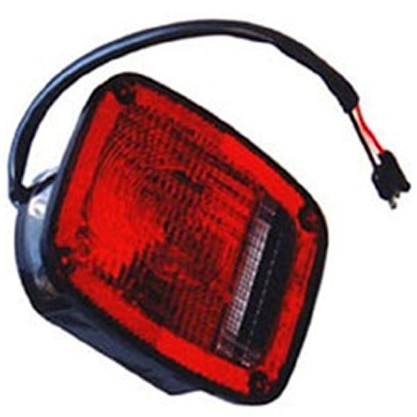 Omix 左 ブラック Tail Lamp 76年-80年 ジープ CJ Models