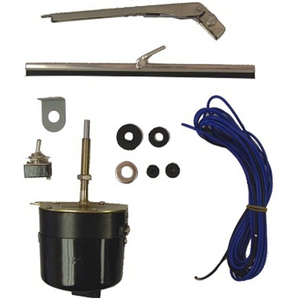 Omix 12-Volt Wiper Motor キット 41年-68年 Willys Models