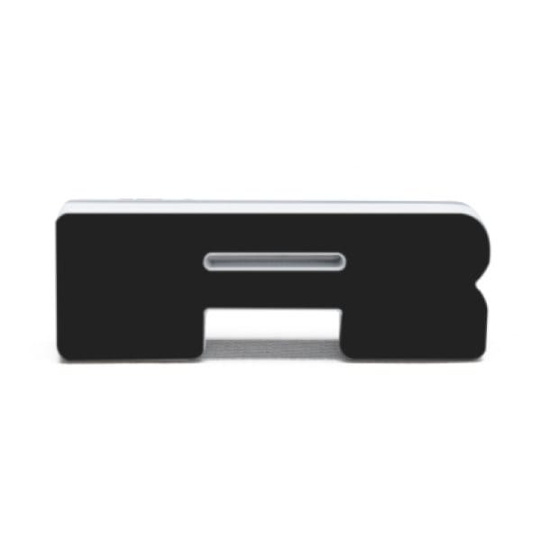 ORACLE ライティング Universal Illuminated LED Letter Badges - Matte ブラック Surface フィニッシュ - R SEE WARRANTY