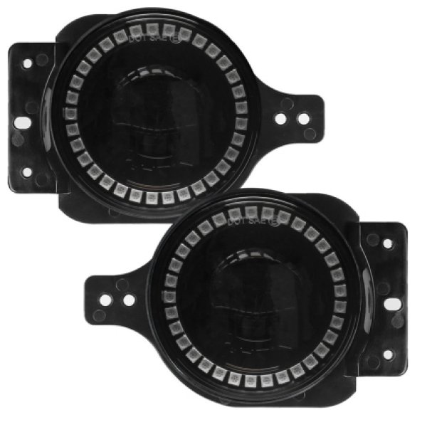Oracle ジープ ラングラー JL/JT Sport High Performance W LED フォグライト - w/o Controller SEE WARRANTY