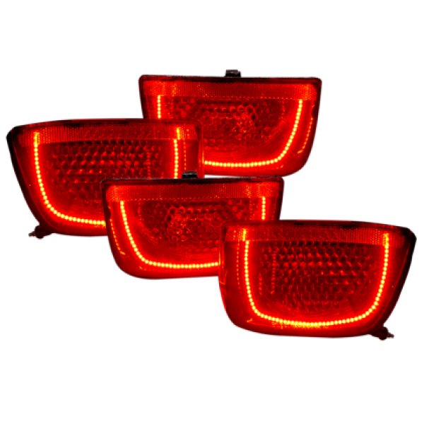 Oracle 10年-13年 シボレー Camaro LED TL 2.0 (Non-RS) - レッド SEE WARRANTY