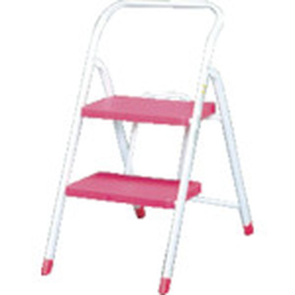 OSU3PK 385-3268 アイリスオーヤマ(株) IRIS 201998 折りたたみステップ OSU-3 ピンク