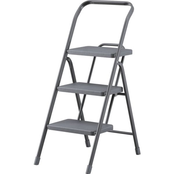 OSU3RDH 629-8066 299958 折りたたみステップ3段 ダークグレー 踏台・椅子・ディスプレイラック