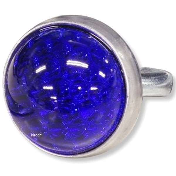 P-10-BL ガッツクローム Red Fox ガラスレンズリフレクター ラウンドカット 青