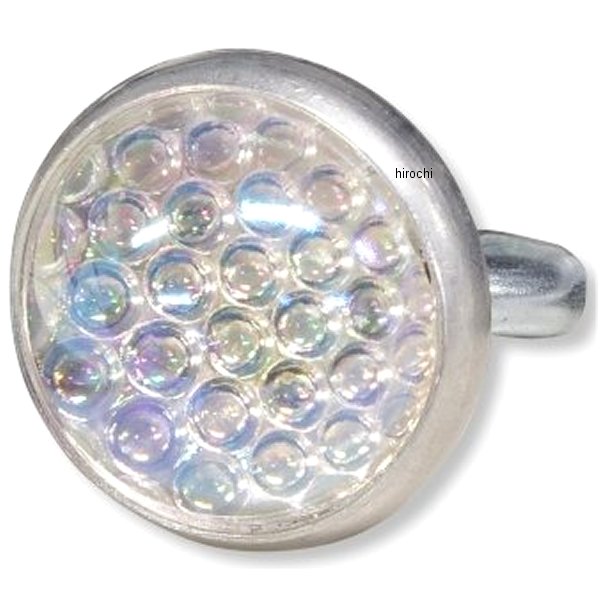 P-10-RA ガッツクローム Red Fox ガラスレンズリフレクター ラウンドカット レインボー