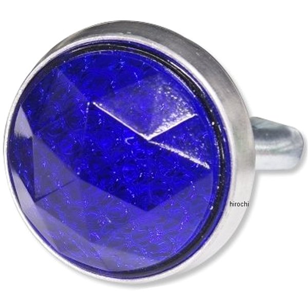 P-24-BL ガッツクローム Red Fox ガラスレンズリフレクター プリズムカット 青