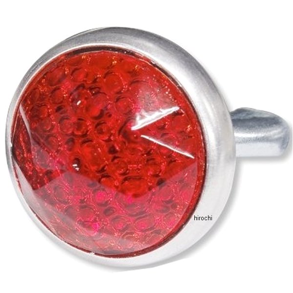 P-24-RD ガッツクローム Red Fox ガラスレンズリフレクター プリズムカット 赤