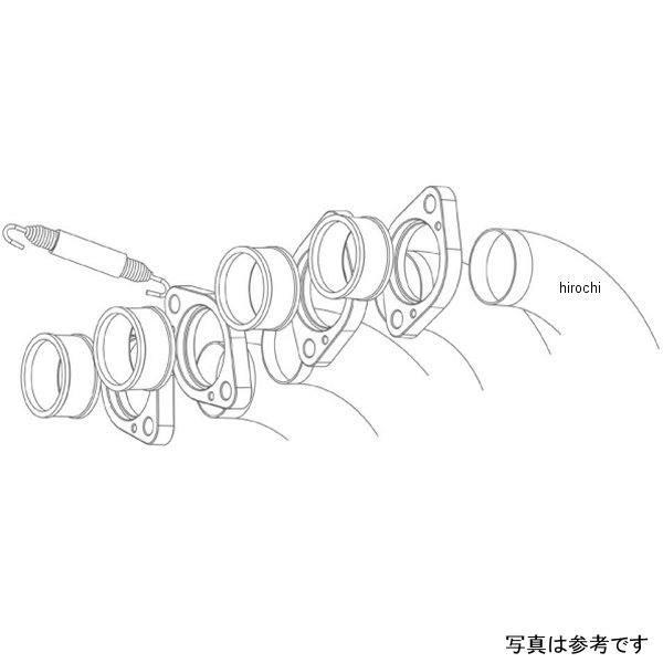 P-D2 アクラポビッチ AKRAPOVIC フランジインナースリーブ P-D2 S-D9R2-