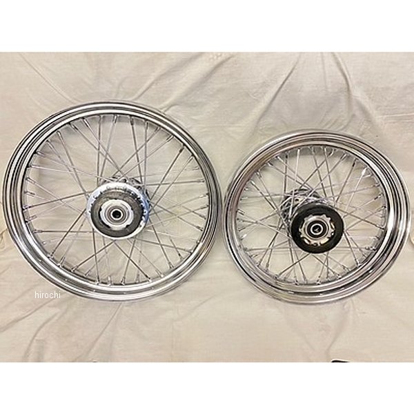P36-734-S 部品屋K&W スポークホイール フロント/リアセット 40本スポーク 00年-04年 XL
