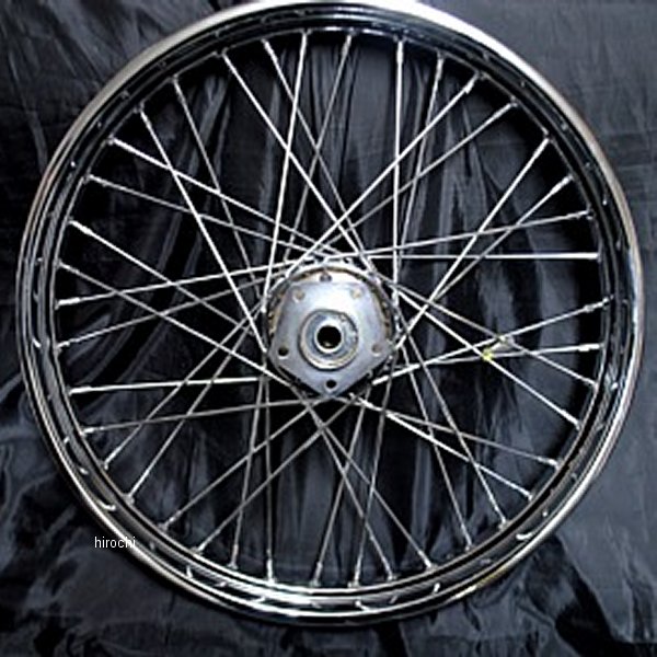 P50003 部品屋K&W スポークホイール 21インチ 2.15J 40本スポーク シングルフランジ