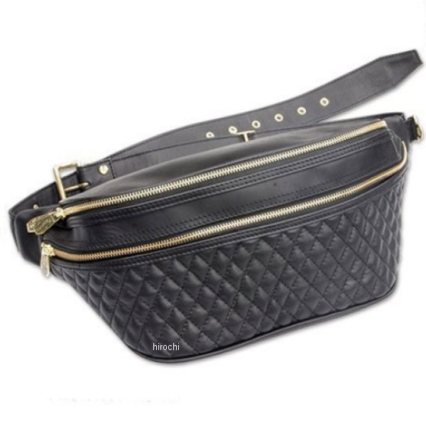 PARASITE製 レザーウエストバッグ TYPE 1 ブラック